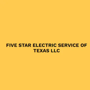 Slide of Five Star Electric Service Of Texas