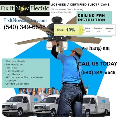 Fix It Now Electric Logo