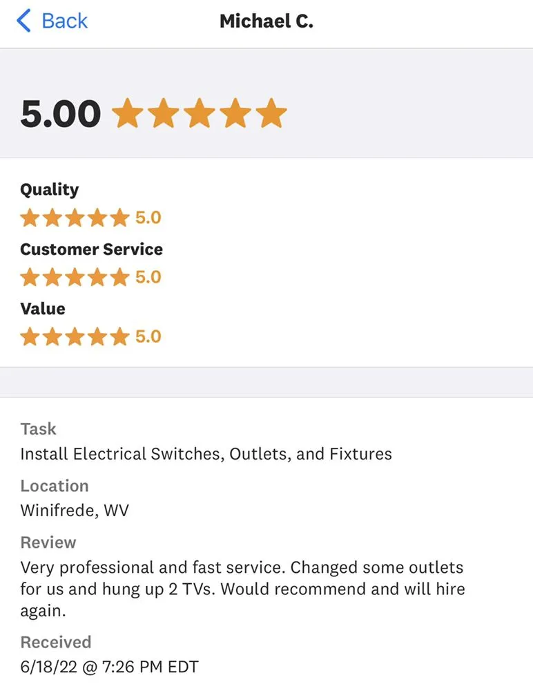 Reliable lighting installation experts serving Winifrede, WV - Flash Electrical
