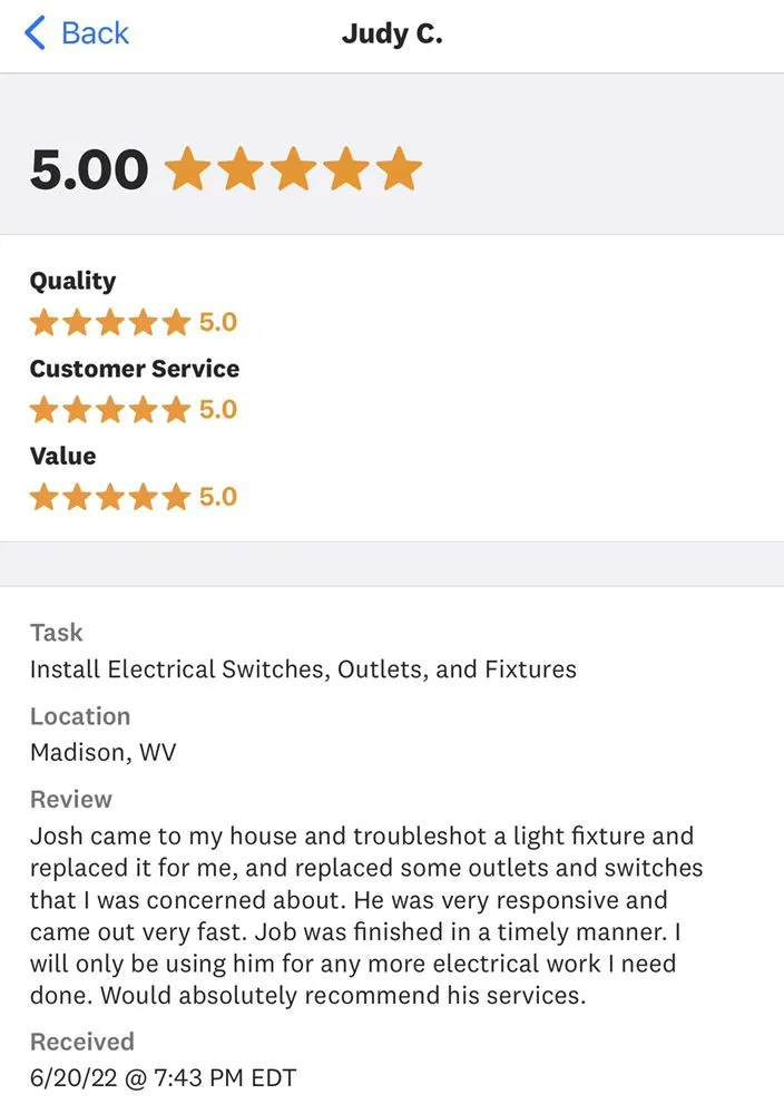 Expert outlet and switch repair in Winifrede, WV by Flash Electrical