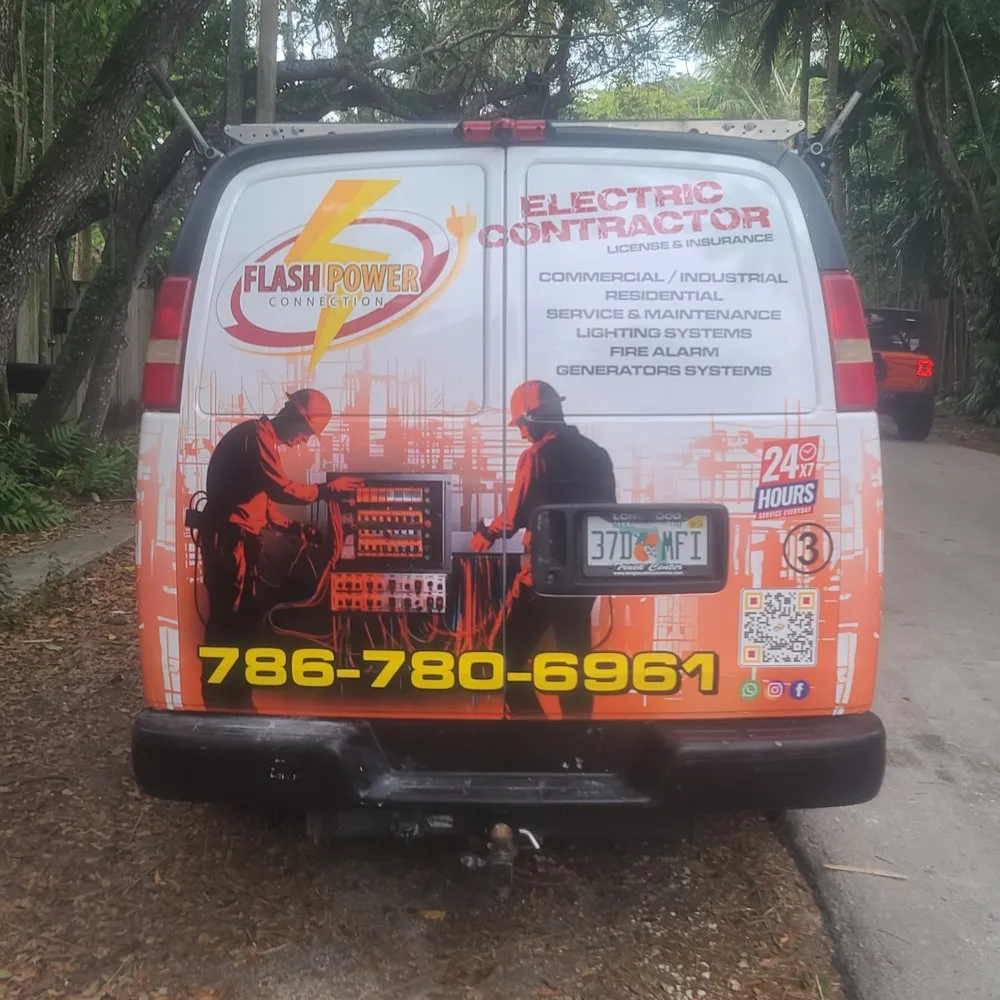 Slide of Flash Power Connection