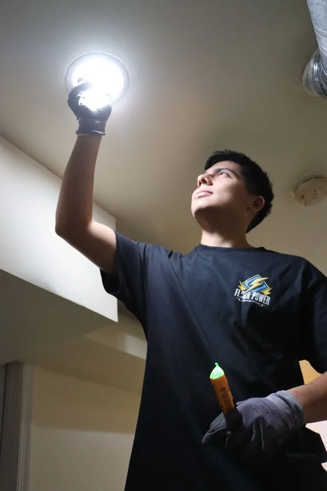 Slide of Flash Power