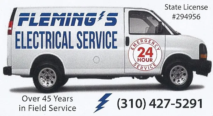 Slide of Fleming Electrical Service