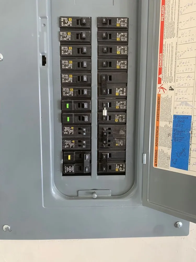 Slide of Flores Electric