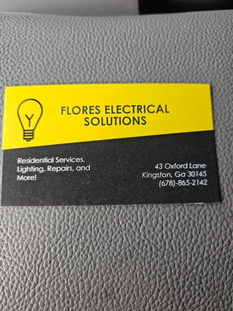 Slide of Flores Electrical Solutions
