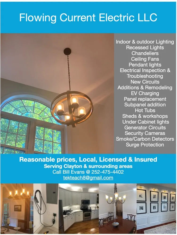 Slide of Flowing Current Electric