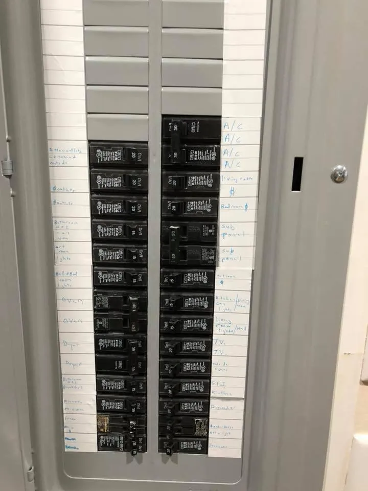 Slide of Fluorescent Electric