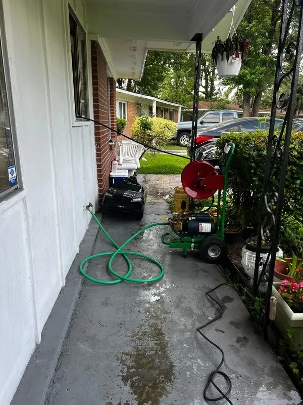 Slide of Flush Service Plumbing And Electrical