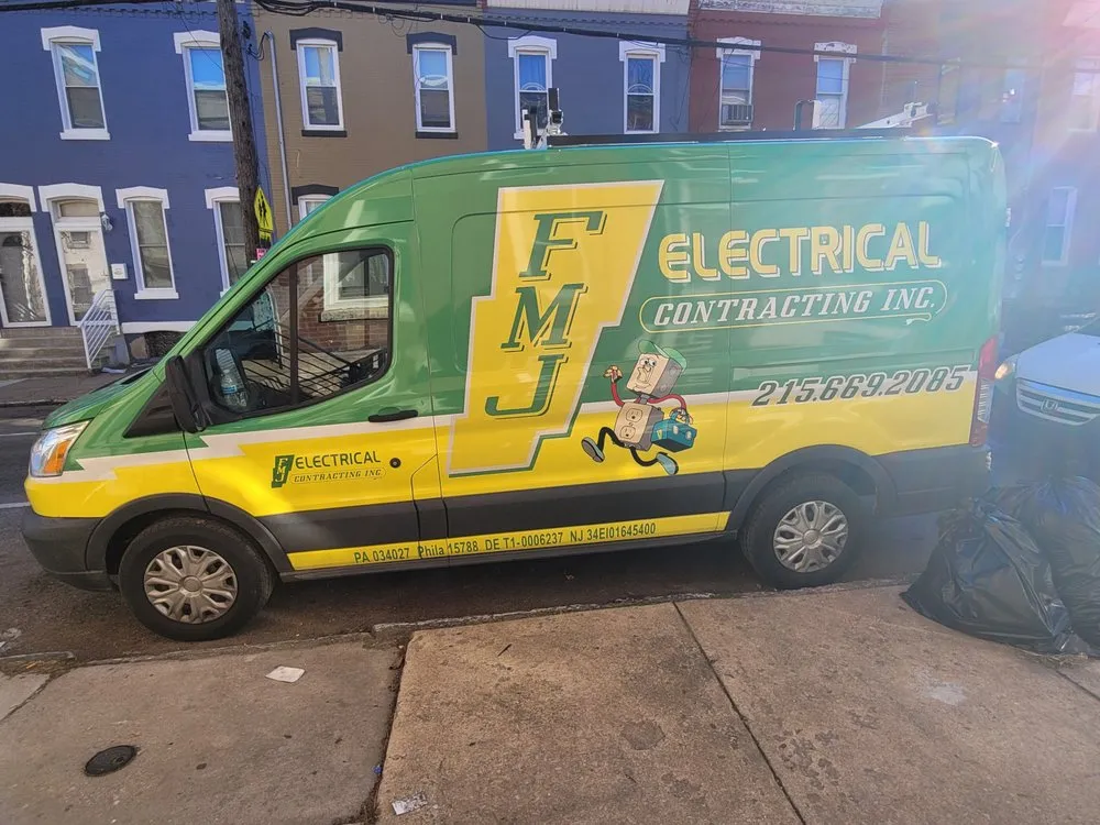 Slide of FMJ Electrical Contracting
