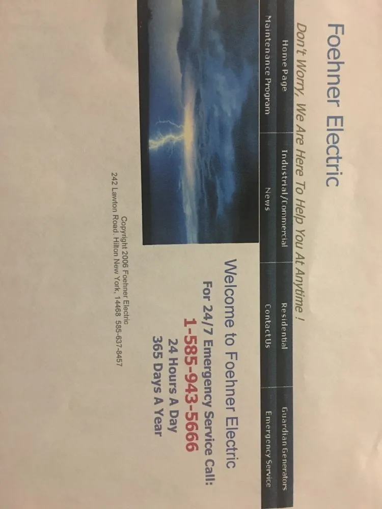 Slide of Foehner Electric