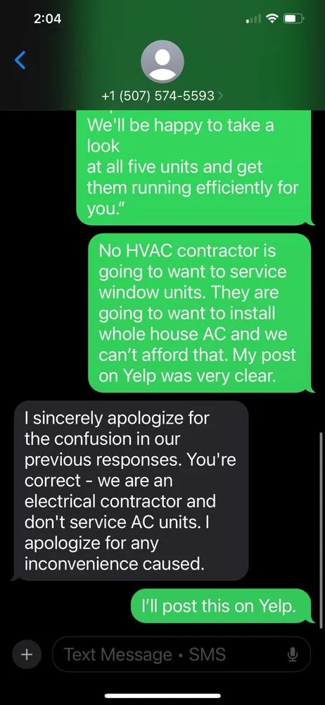 Slide of Folwell Electric