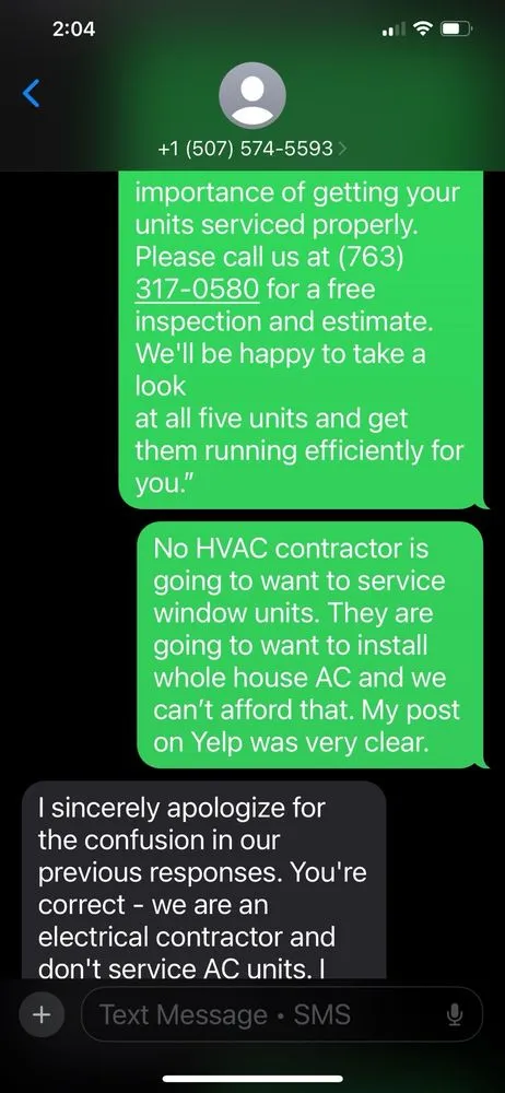 Slide of Folwell Electric