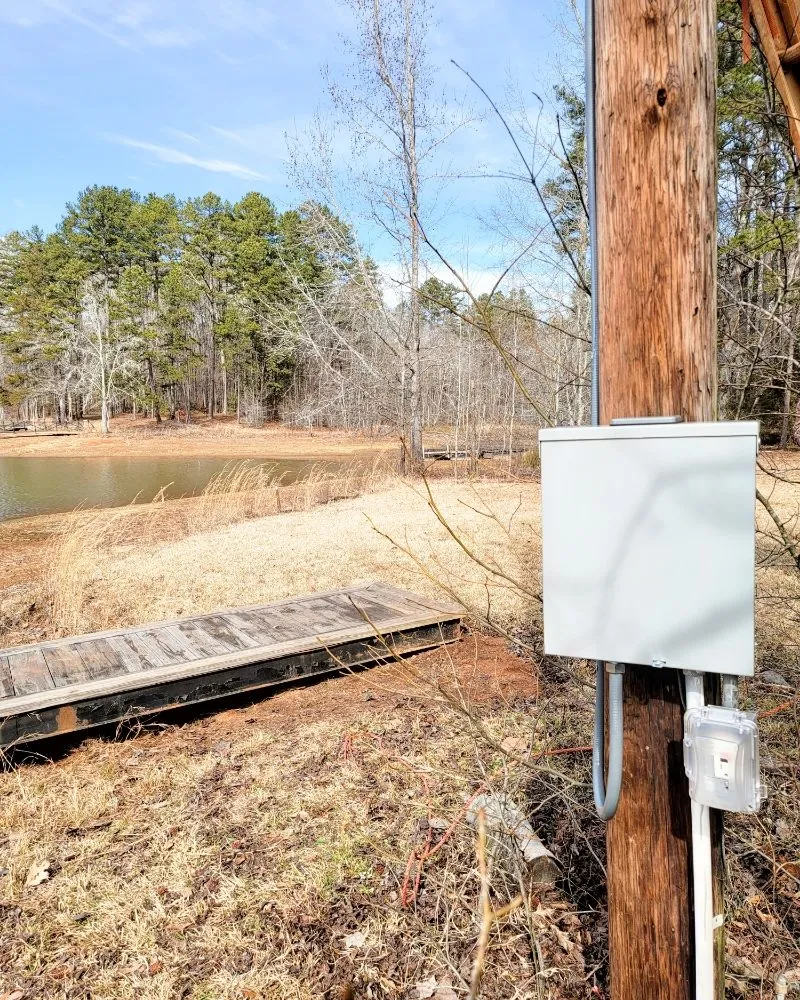 Affordable electrician providing lighting installation in Franklin, GA - Foothills Electrical Contracting