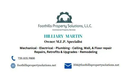 Slide of Foothills Property Solutions
