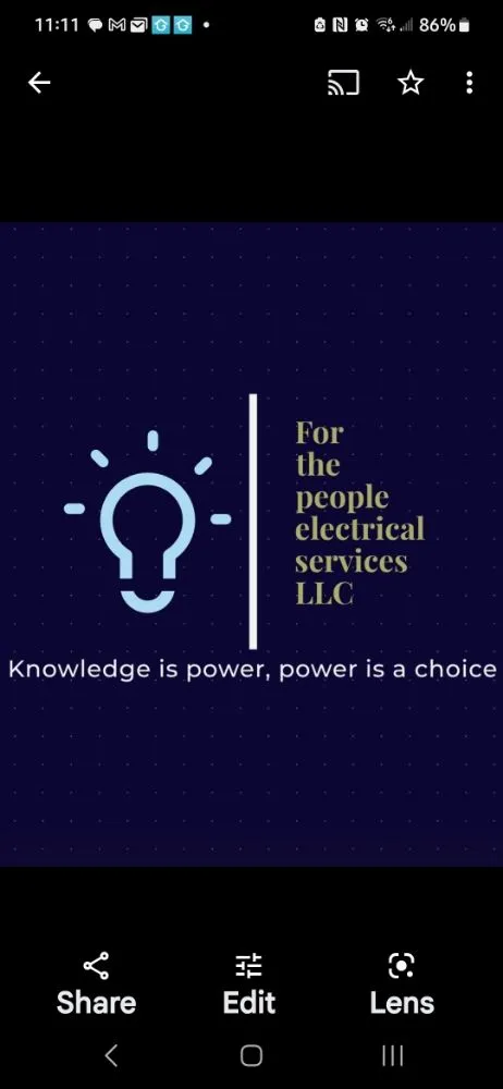 Reliable electrician providing lighting installation in Branford, FL - For The People Electrical Services