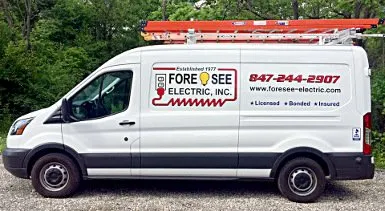 Emergency lighting installation in Old Mill Creek, IL by Fore See Electric