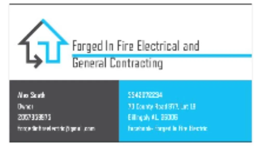 Professional electrician providing lighting installation in Billingsley, AL - Forged In Fire Electric
