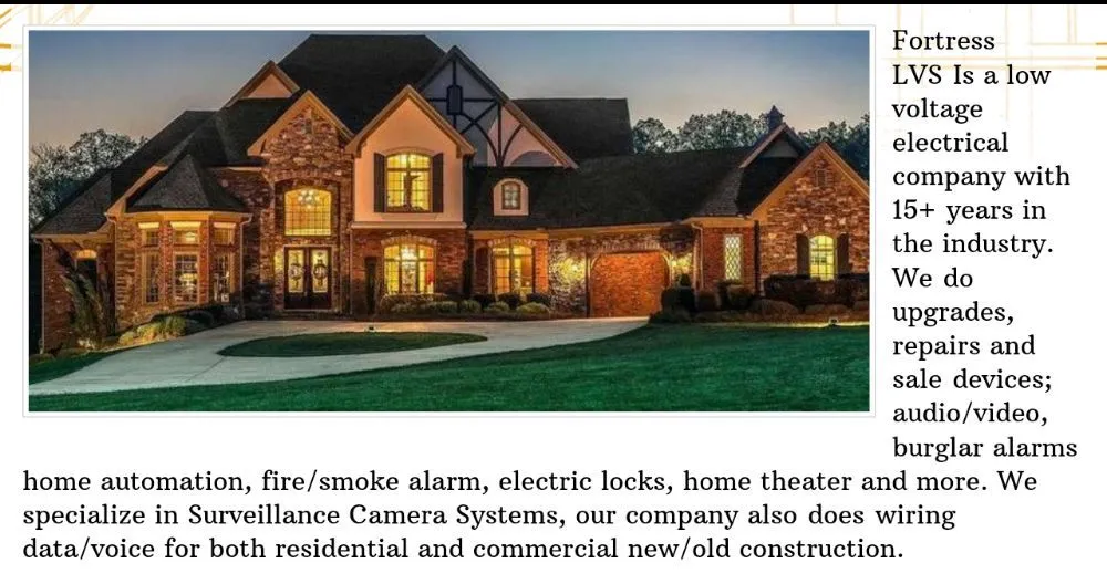 Slide of Fortress LVS