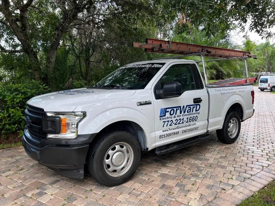 Slide of Forward Electric and Air Conditioning