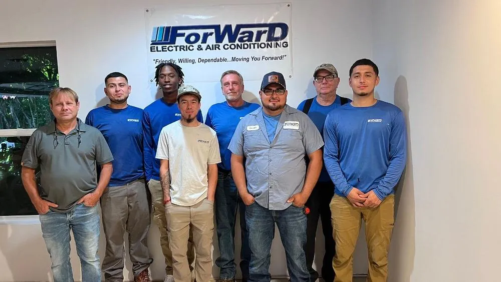 Slide of Forward Electric and Air Conditioning