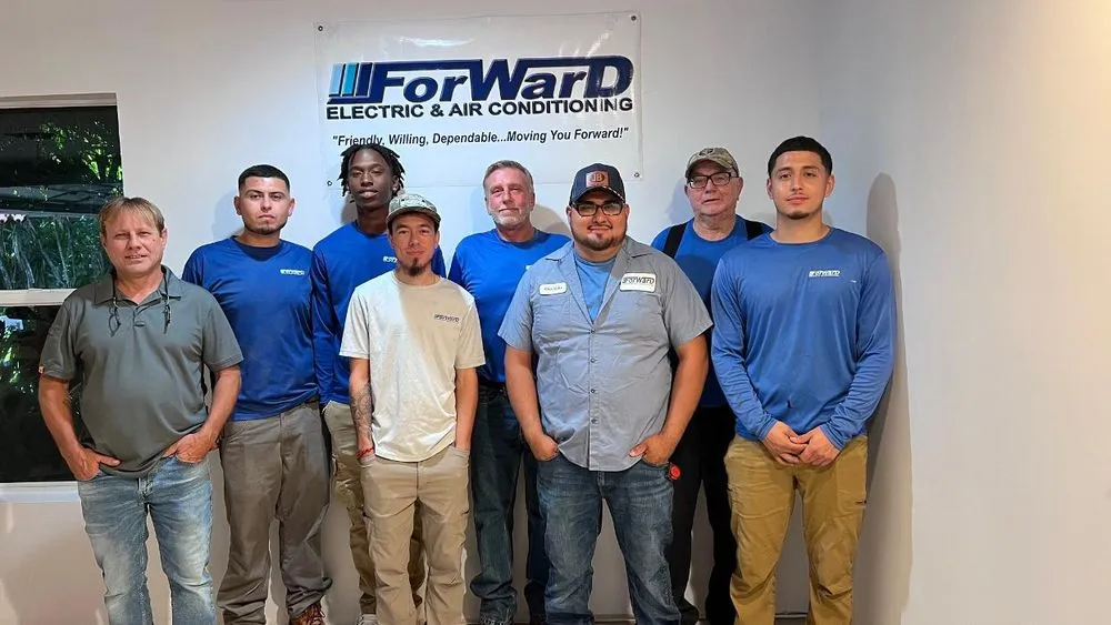 Slide of Forward Electric and Air Conditioning