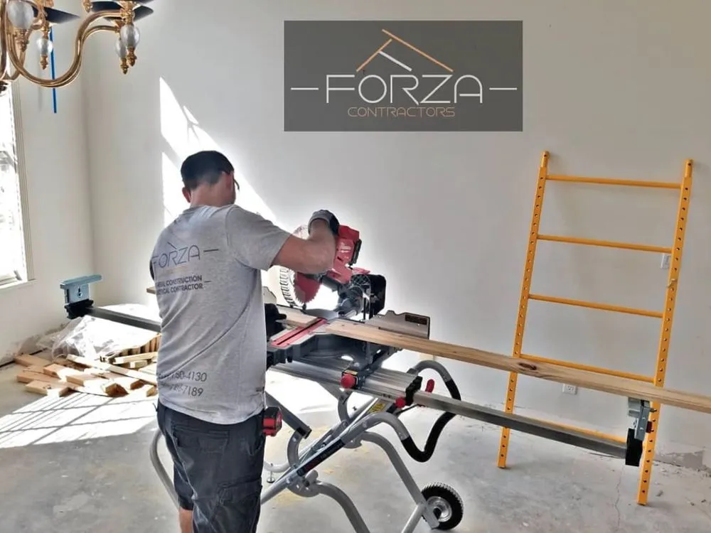 Slide of Forza Contractors