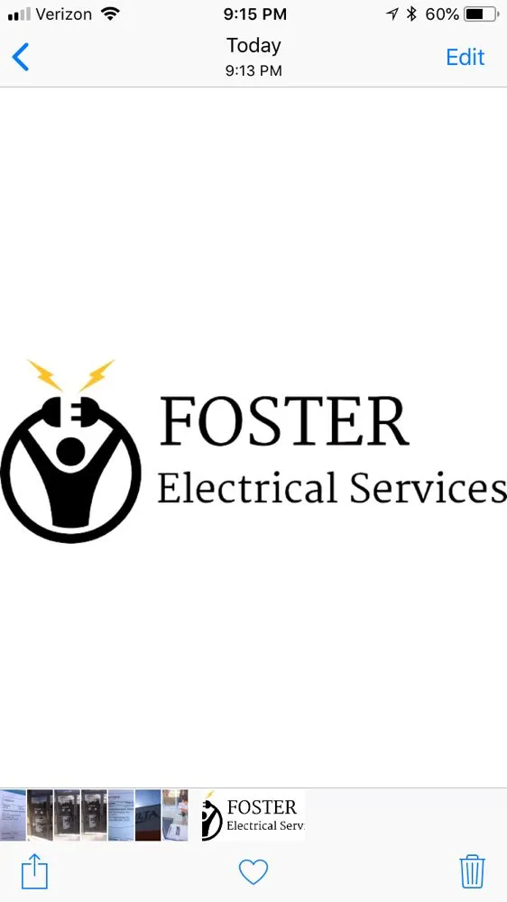 Slide of Foster Electrical Services