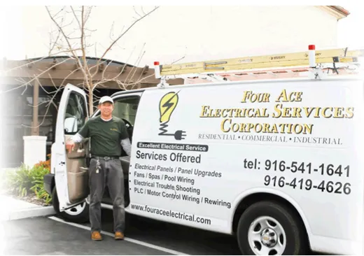 Slide of Four Ace Electrical Services