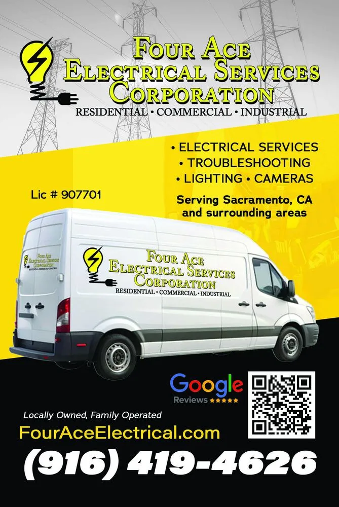 Slide of Four Ace Electrical Services