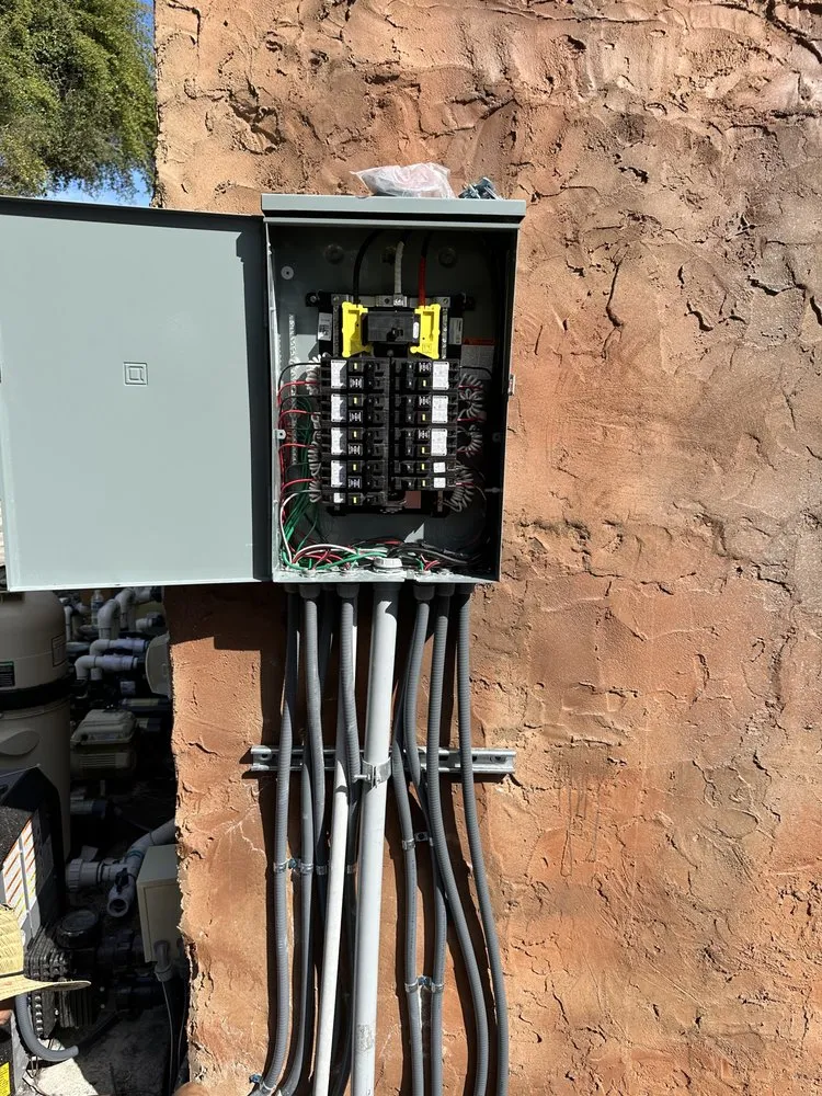 Slide of Four As Lighting and Electric