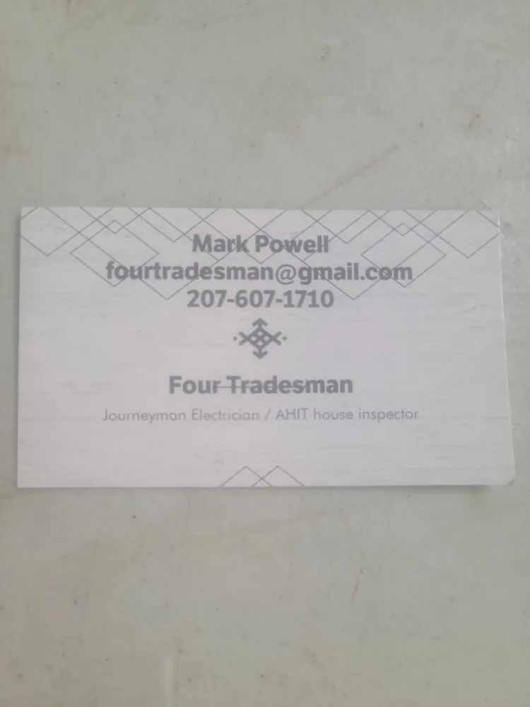 Slide of Fourtradesman