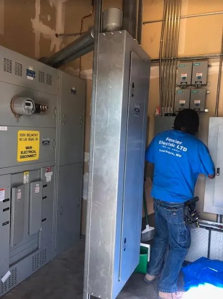 Slide of Fowler Electric