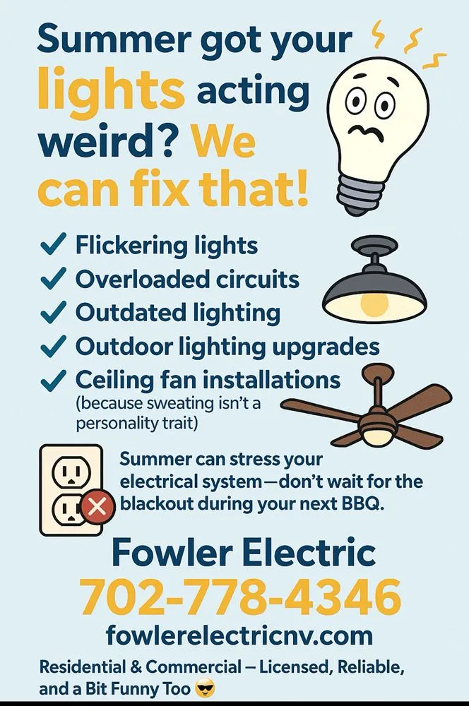 Slide of Fowler Electric