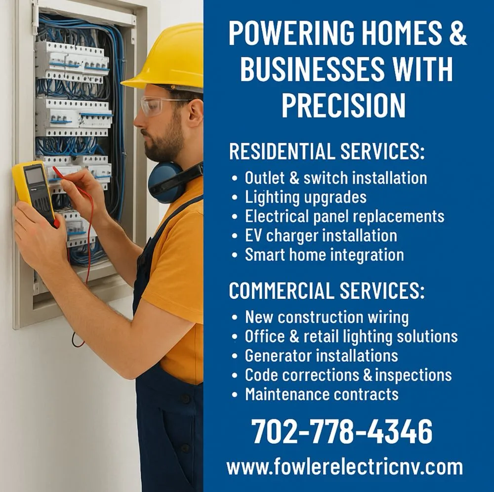 Slide of Fowler Electric