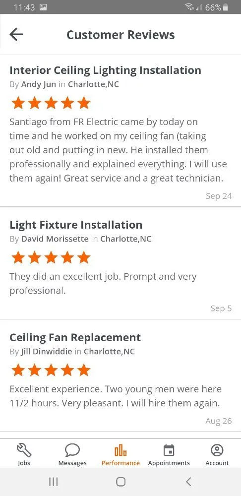 Slide of FR Electric