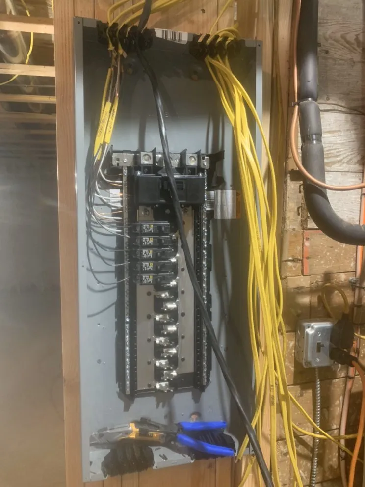 Professional electrician providing panel upgrade in Essington, PA - Francolini & Sons Electric