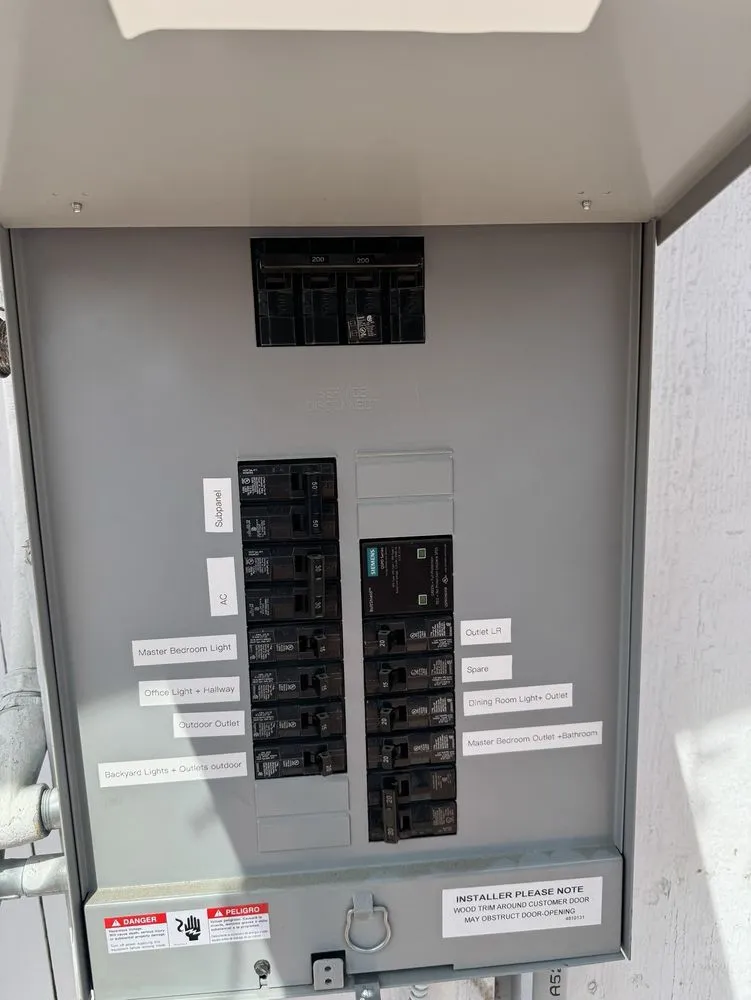 Slide of Franco's Electrical Services