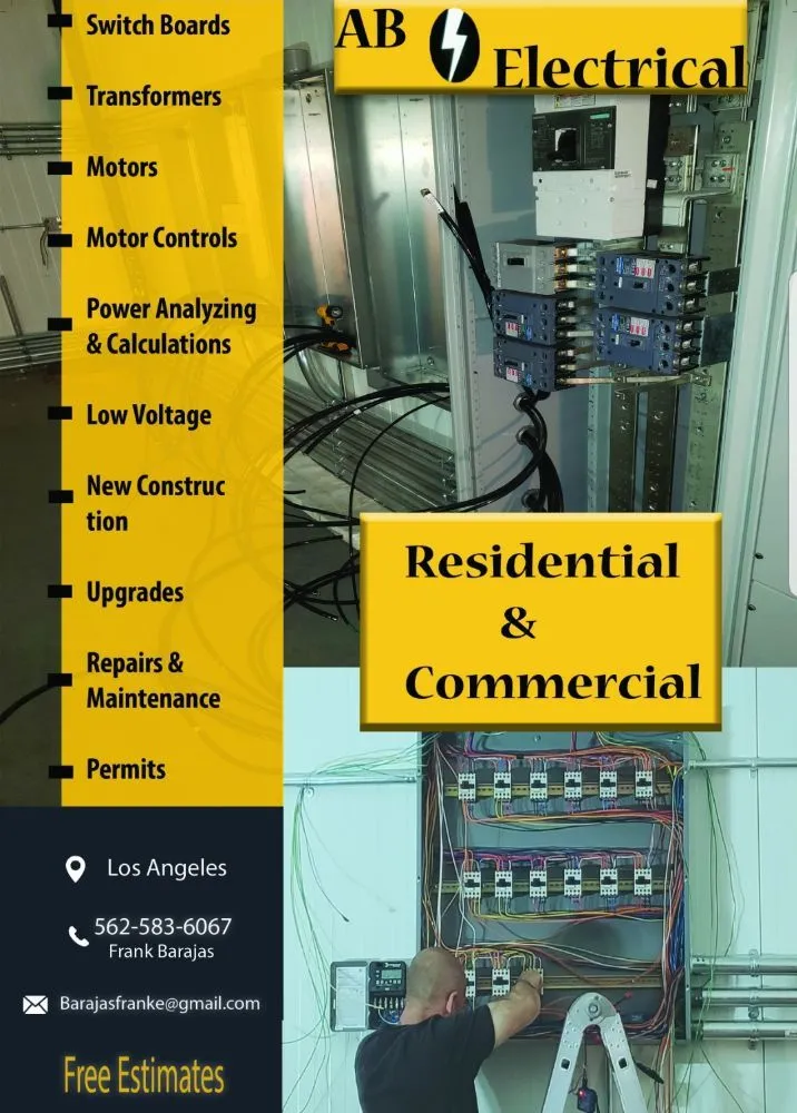 Slide of Frank Barajas electrical