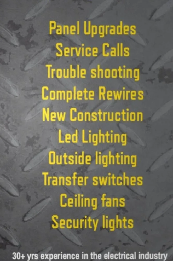 Slide of Frank Fox-Electrician