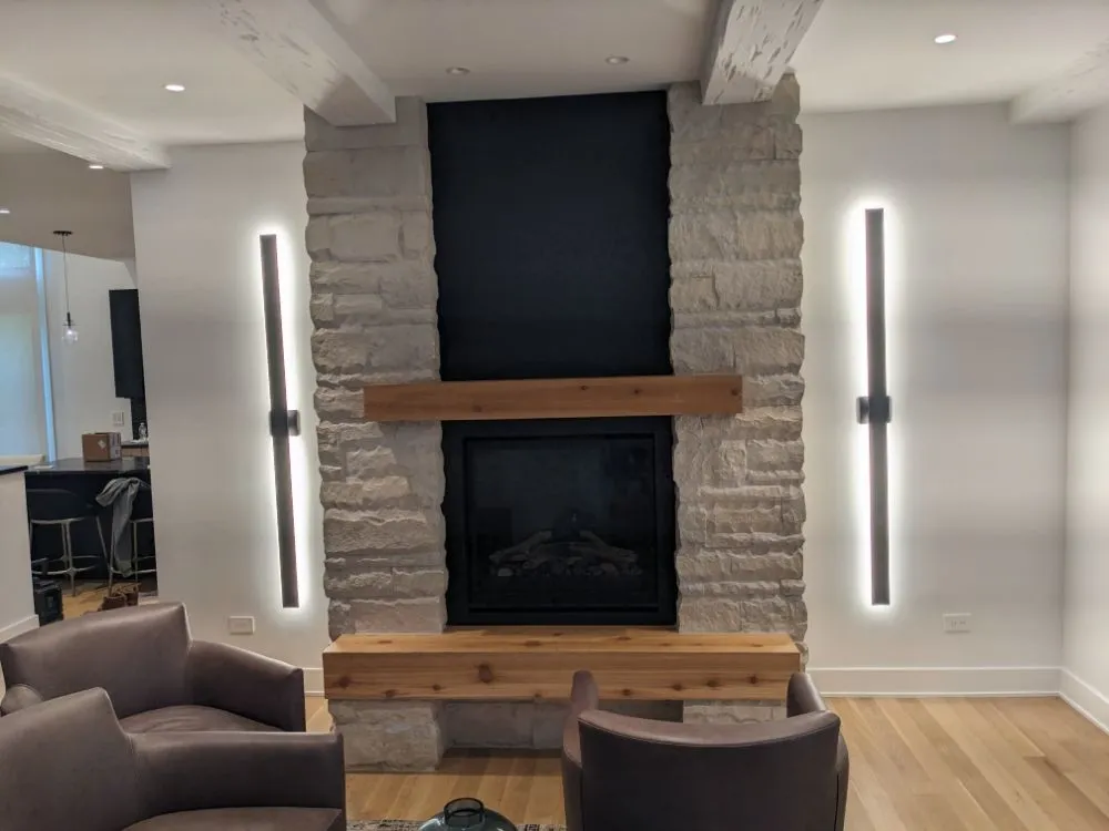 Emergency lighting installation in ,  by Frankie's Electric