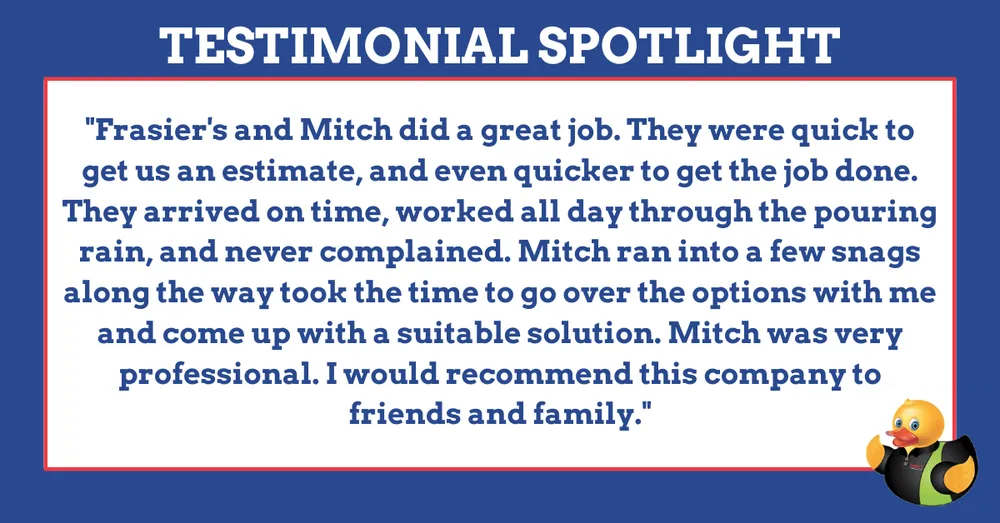 Slide of Frasier's Plumbing, Heating, & Cooling