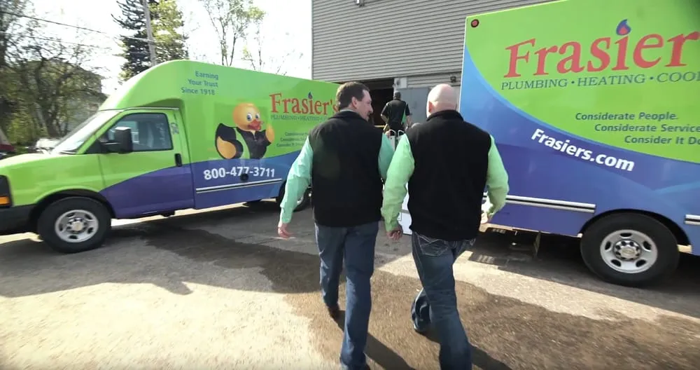 Slide of Frasier's Plumbing, Heating, & Cooling