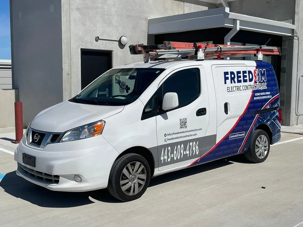 Slide of Freedom Electric Contractor