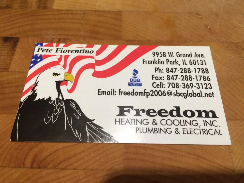 Slide of Freedom Heating Cooling & Electrical