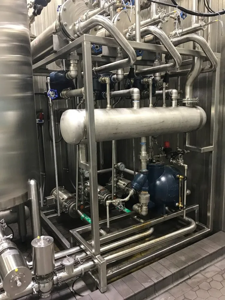 Slide of Freedom Process Piping