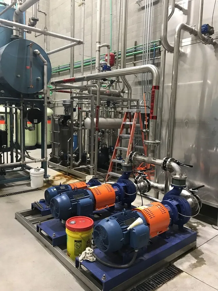 Slide of Freedom Process Piping