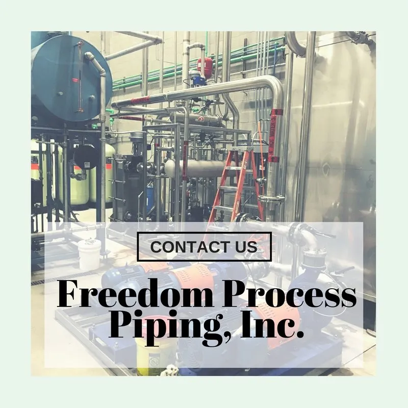 Slide of Freedom Process Piping