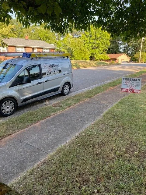 Slide of Freeman Electrical Solutions