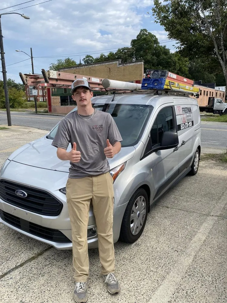 Slide of Freeman Electrical Solutions