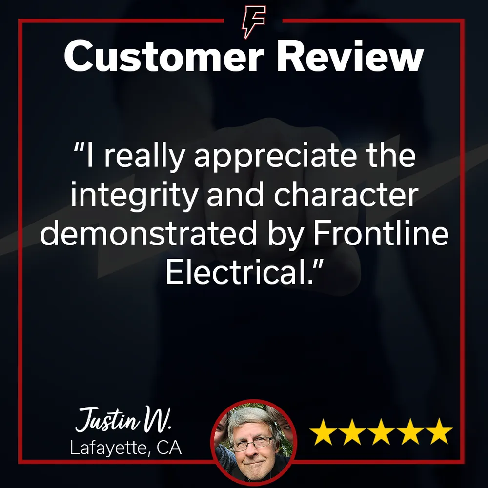 Slide of Frontline Electrical Services